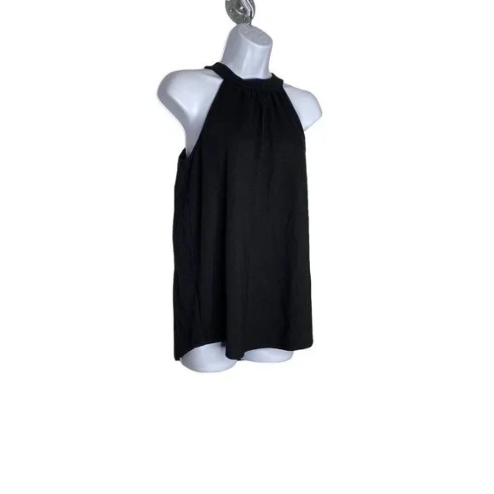 Gibson Black Ruffle Top